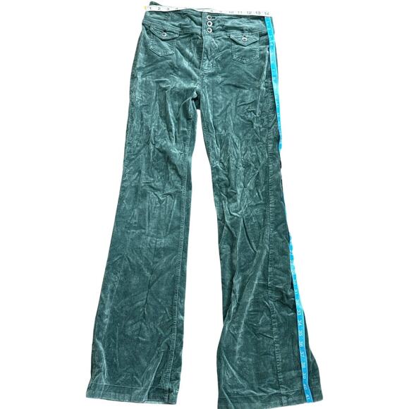 Anthropologie Pilcro Corduroy Pants Size 28 Bootcut HighRise Dark Academia - Picture 1 of 6